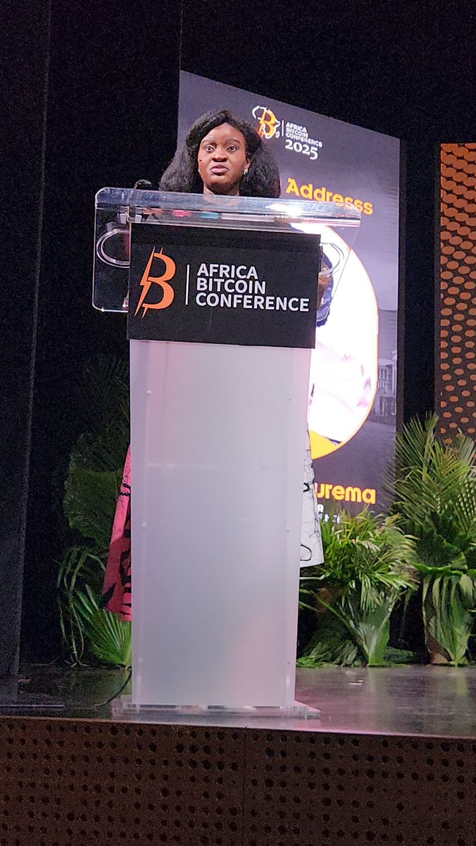 Speaking from the heart.
Well done Farida, because you say it all. Let's build Africa.

"Dignity can not be negotiated."
-<a href="/Farida_N/">Farida Bemba Nabourema</a>, <a href="/AfroBitcoinOrg/">Africa ₿itcoin Conference</a> 

#ABC25 #Africa #satsontheroad #BMOP