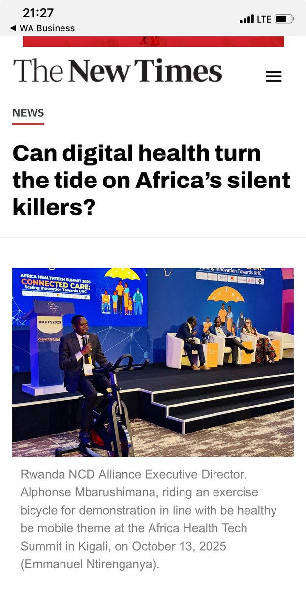 Alphonse MBARUSHIMANA tweet media