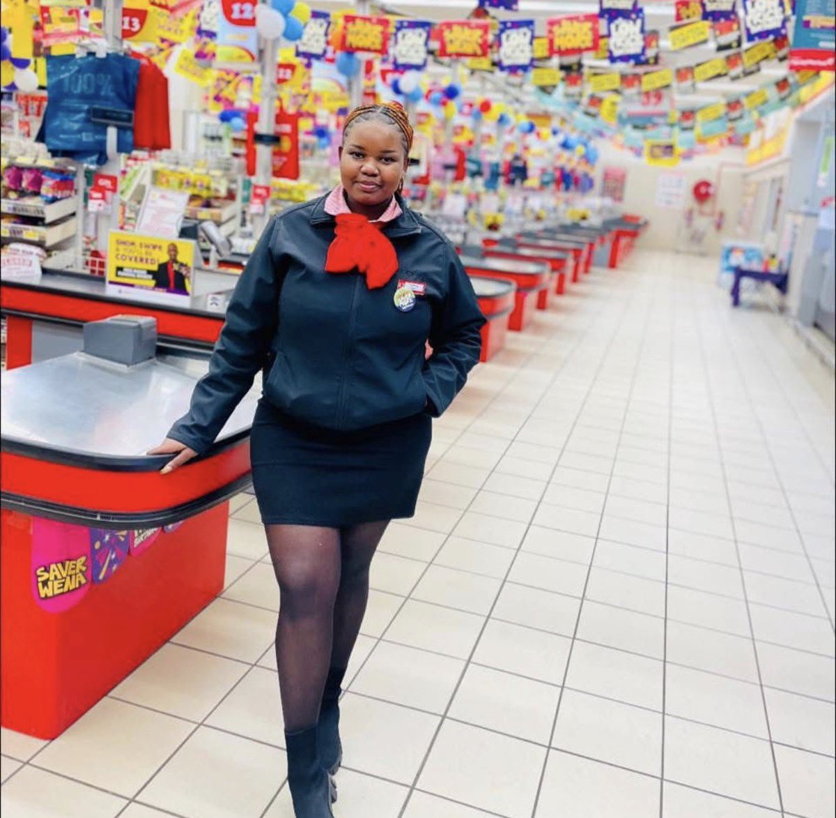 AdvoBarryRoux's tweet photo. ShopRite took over from Capitec! https://t.co/TYZcHkzRRe