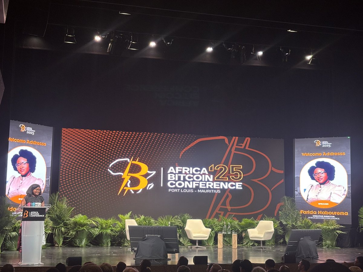 jesseInvent's tweet image. Live at Africa Bitcoin Conference 2025, Port Louis Mauritius

#ABC2025