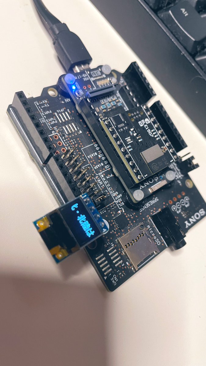 おつかれちゃんでし
恒例の通院業務もこなし
#spresense #BLE1507 → #WiFi が動きそう...
#リナちゃんは特別な訓練を