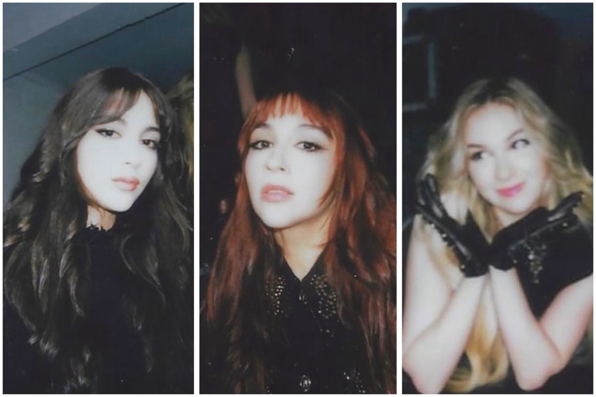 TheWarningStan's tweet image. Love how Ale and Pau are serving face and then there’s Dany being Dany 😭💖 (she’s always serving face too but in a cute way lol)