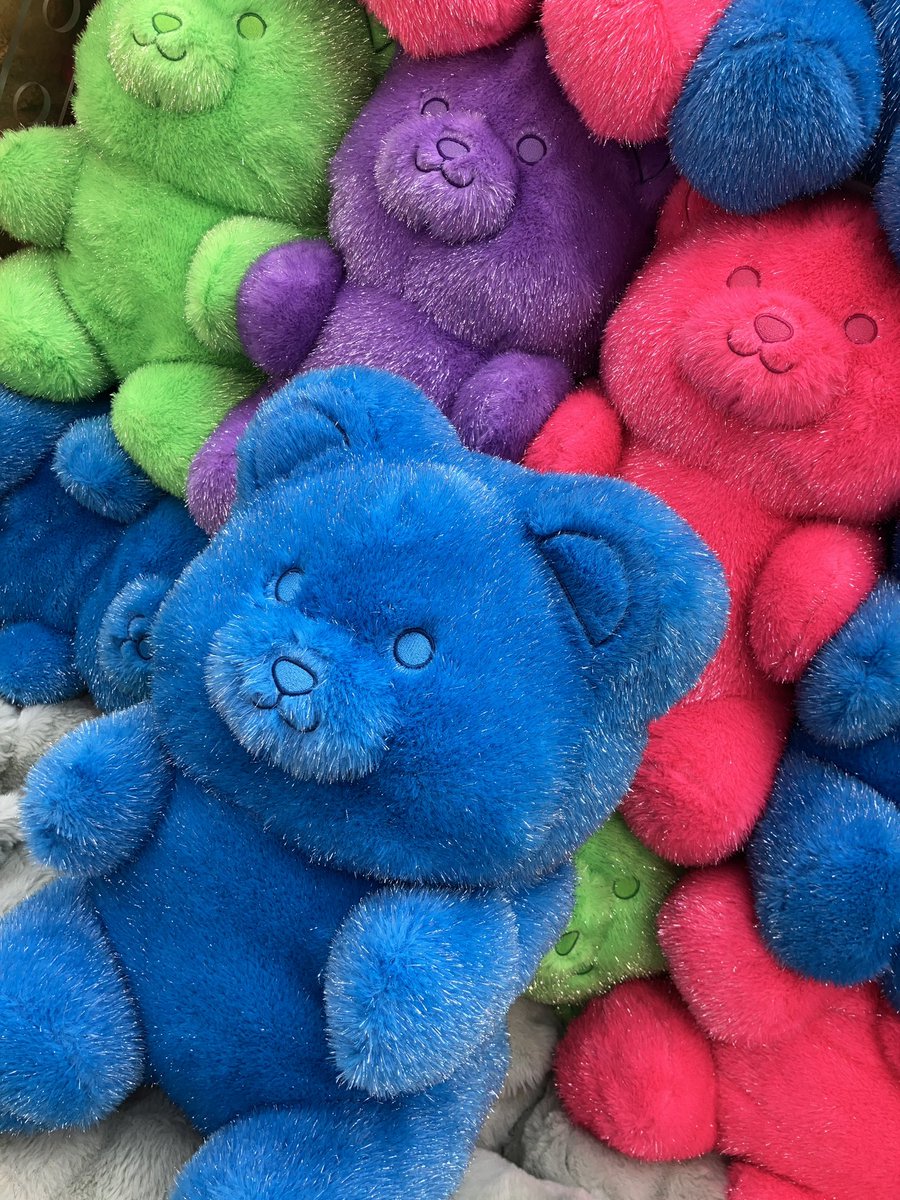🧸1階プライズ情報🧸 超ドでかい！！ くまグミ キラキラぬいぐるみ 全4