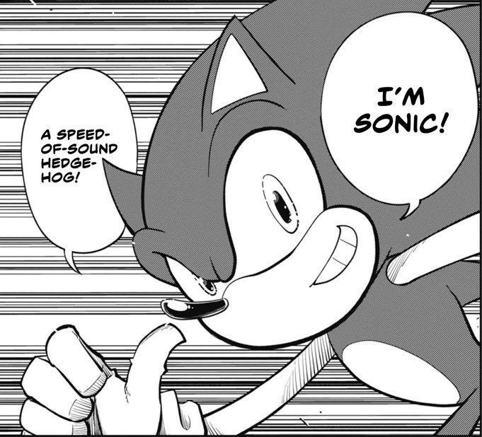 Cap10Ravioli's tweet image. Sonic the Hedgbeog is weirdo with the mind of a child, the body of a teenager, and adultlike wisdom. Who helps our people in need because he just feel likes it. #ProveMeWrong #SonicBoom