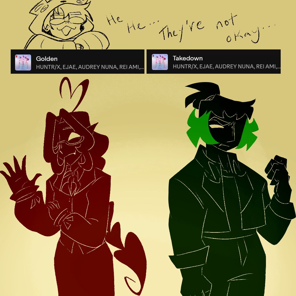 It's late, but I'll put this here...K-Pop Demon Hunters might've done lots of inspo... #FarFetchedShow #FarFetchedOC