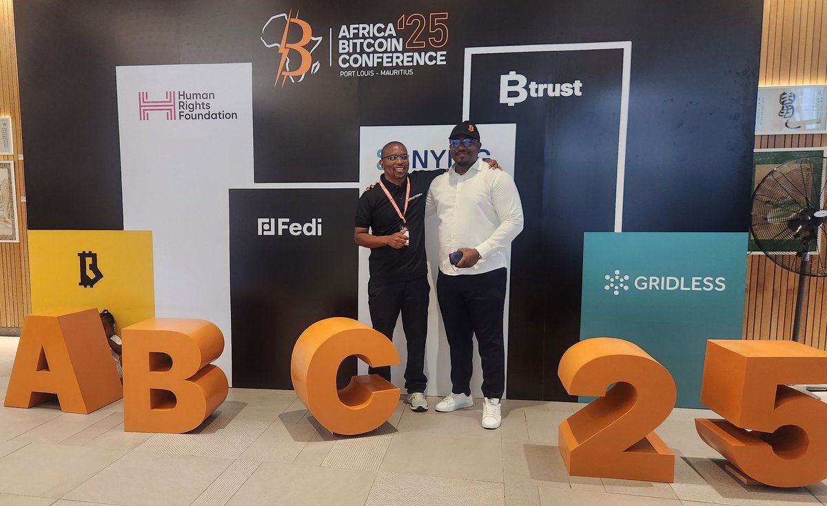 Live at #ABC25 <a href="/AfroBitcoinOrg/">Africa ₿itcoin Conference</a> with my brother with <a href="/AfribitKibera/">AFRIBIT KIBERA</a> to share ideas on how to make Africa better.
#CircularEconomy 

#bitkwa #satsontheroad #Bitcoin