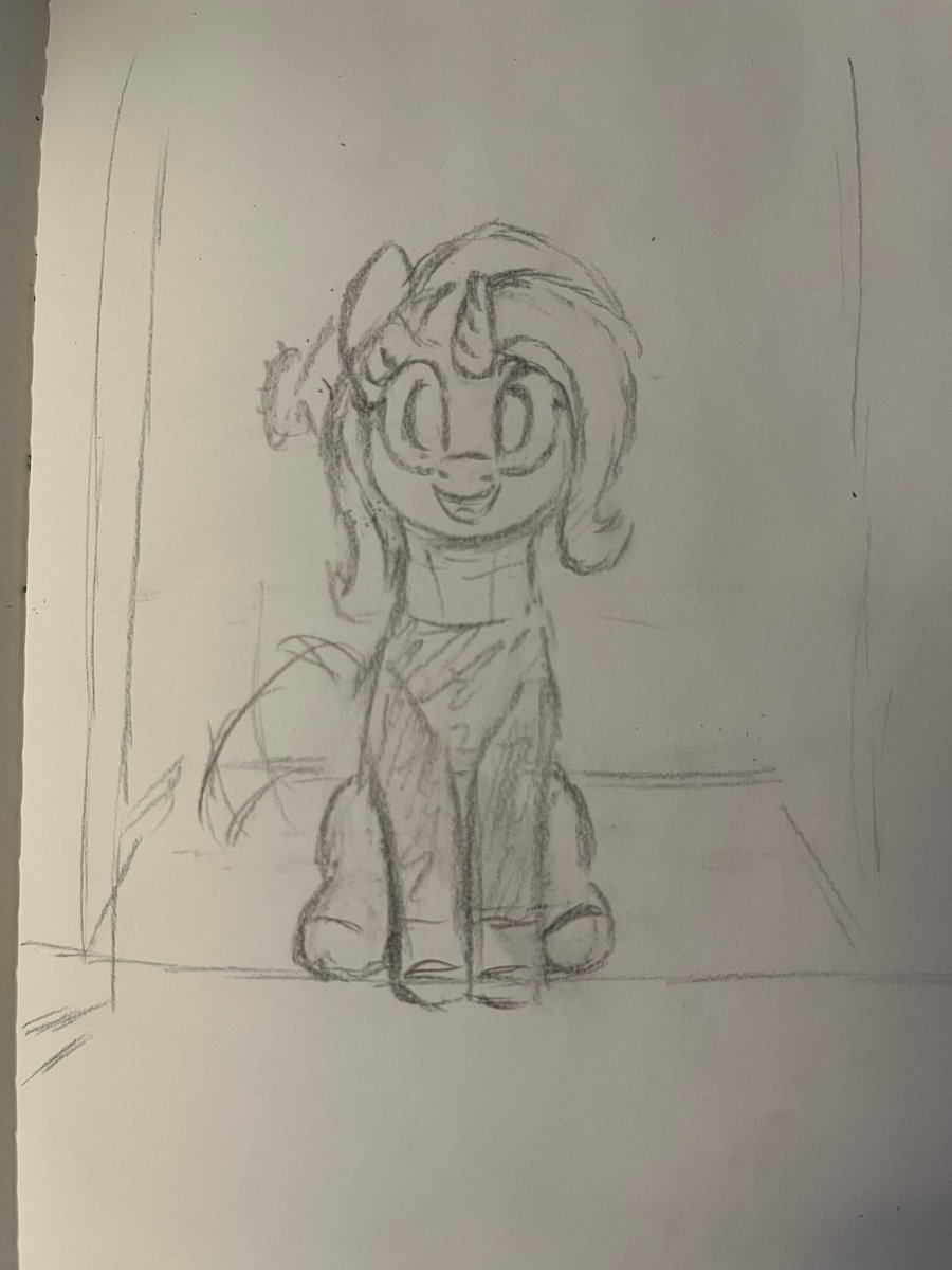 Maranium90's tweet image. Another Trixie sketch at work