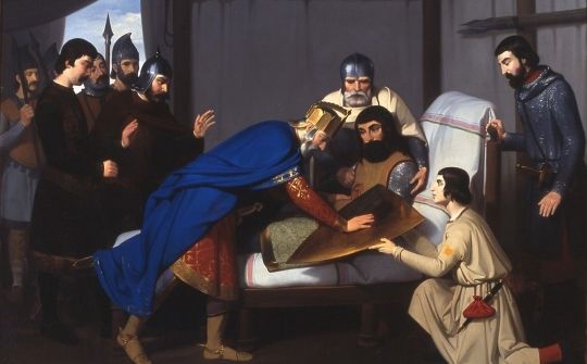 LAS ORIGINAS DEL COMTE GUIFRÉ Francesc Sangar.- Lo comte Guifré de Barcelona, d’Osona, de Girona, d’Urgelh, de Cerdanha e de Conflent es estat considerat coma lo “paire de la Nacion Catalana”, mas quina èra l’origina de la siuena familha?  shorturl.at/HSRuL