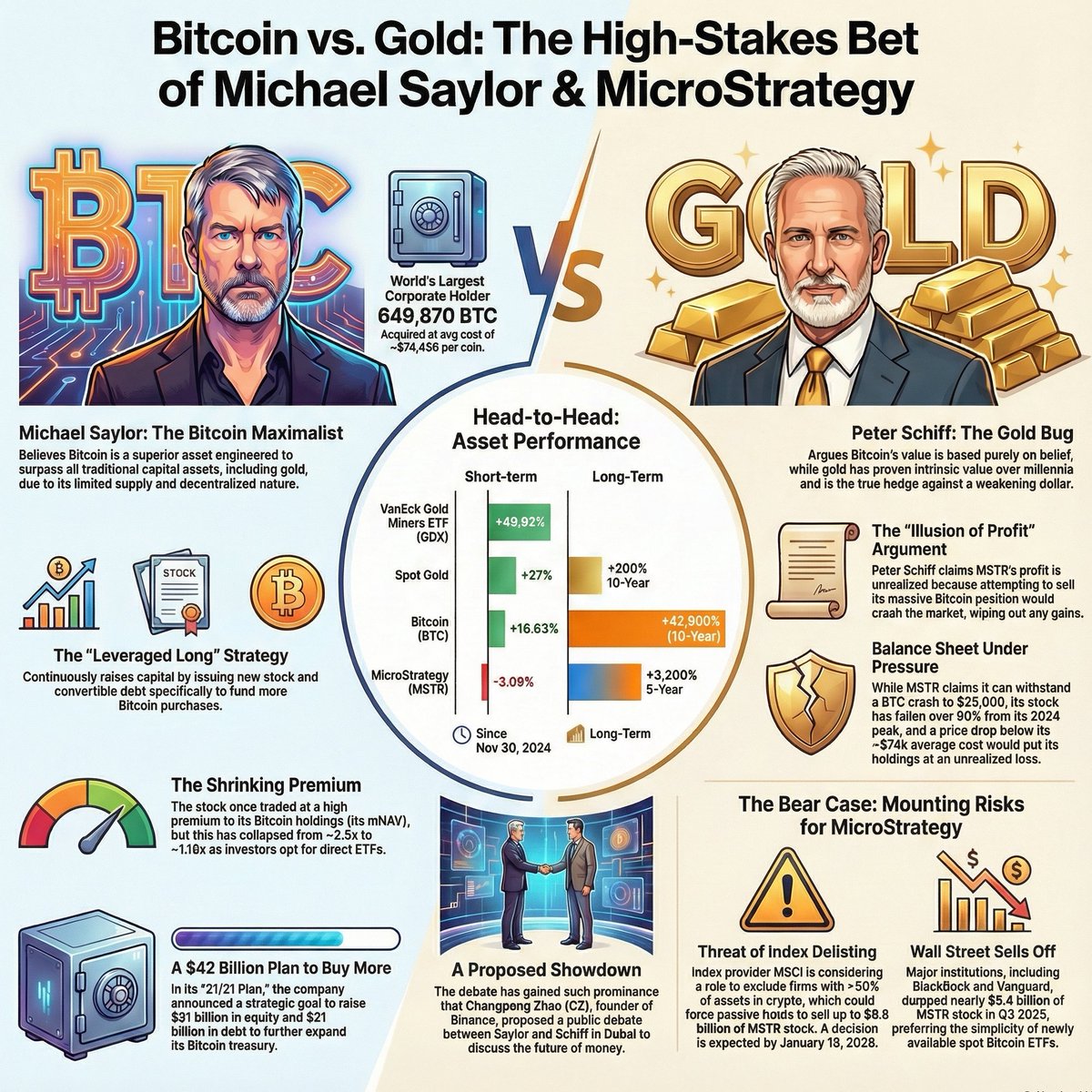 web3ku's tweet image. This infographic examines the comparative performance metrics, liquidity profiles, &amp;amp; structural risks of both assets, offering a balanced perspective on whether the historical reliability of gold or $BTC as the decentralized potential of digital currency offers the superior hedge