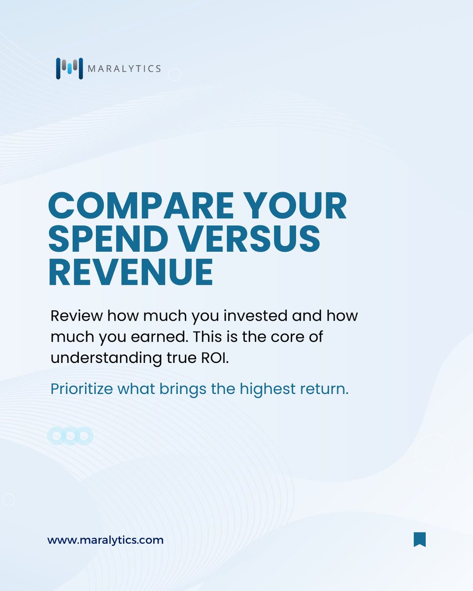 maralyticspro's tweet image. Most businesses measure activity, not revenue impact. This guide shows how to track what truly drives sales so you can spend smarter and make clearer decisions.

Follow for more.

#MarketingROI #DataDrivenDecisions #BusinessAnalytics #MarketingAttribution #SMBGrowth #SpendSmarter