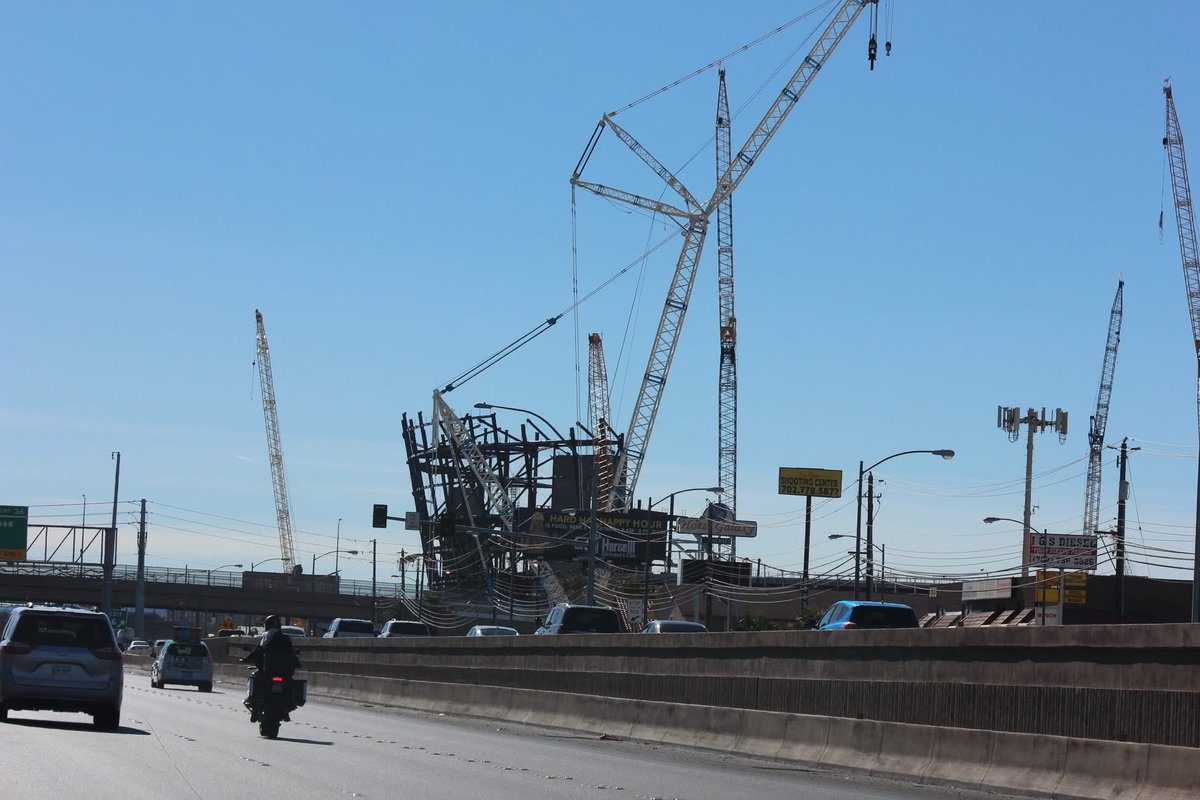 elguerolanchero's tweet photo. #Raiderstadium Before it became the Allegiant stadium Las Vegas https://t.co/a9whroDJAa