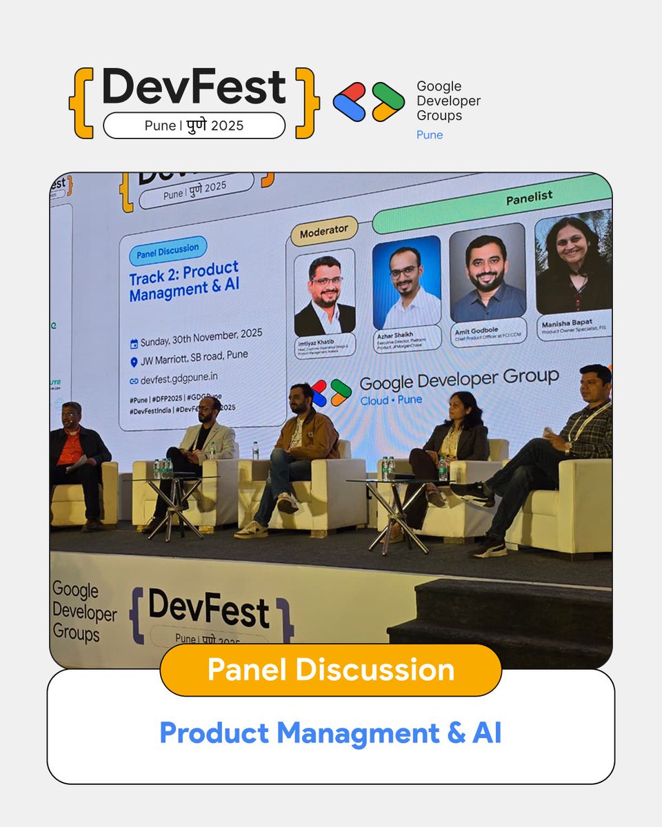 Google Developer Group Pune tweet media