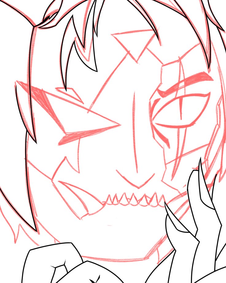 Apoorva_Solidus's tweet image. Diva-ing too close to the sun but that is worth it when the goal is something I think looks kinda cool
[WIP] (yes this is that porcelain mask trend)