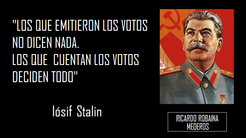 _NOALCOMUNISMO's tweet image. NUNCA LO OLVIDEN: 
ESTÁN ADVERTIDOS . . . ELECCIONES CON UN GOBIERNO COMUNISTA EN EL PODER . . . FRAUDE INCLUIDO
ELLOS INVENTARON EL FRAUDE ELECTORAL