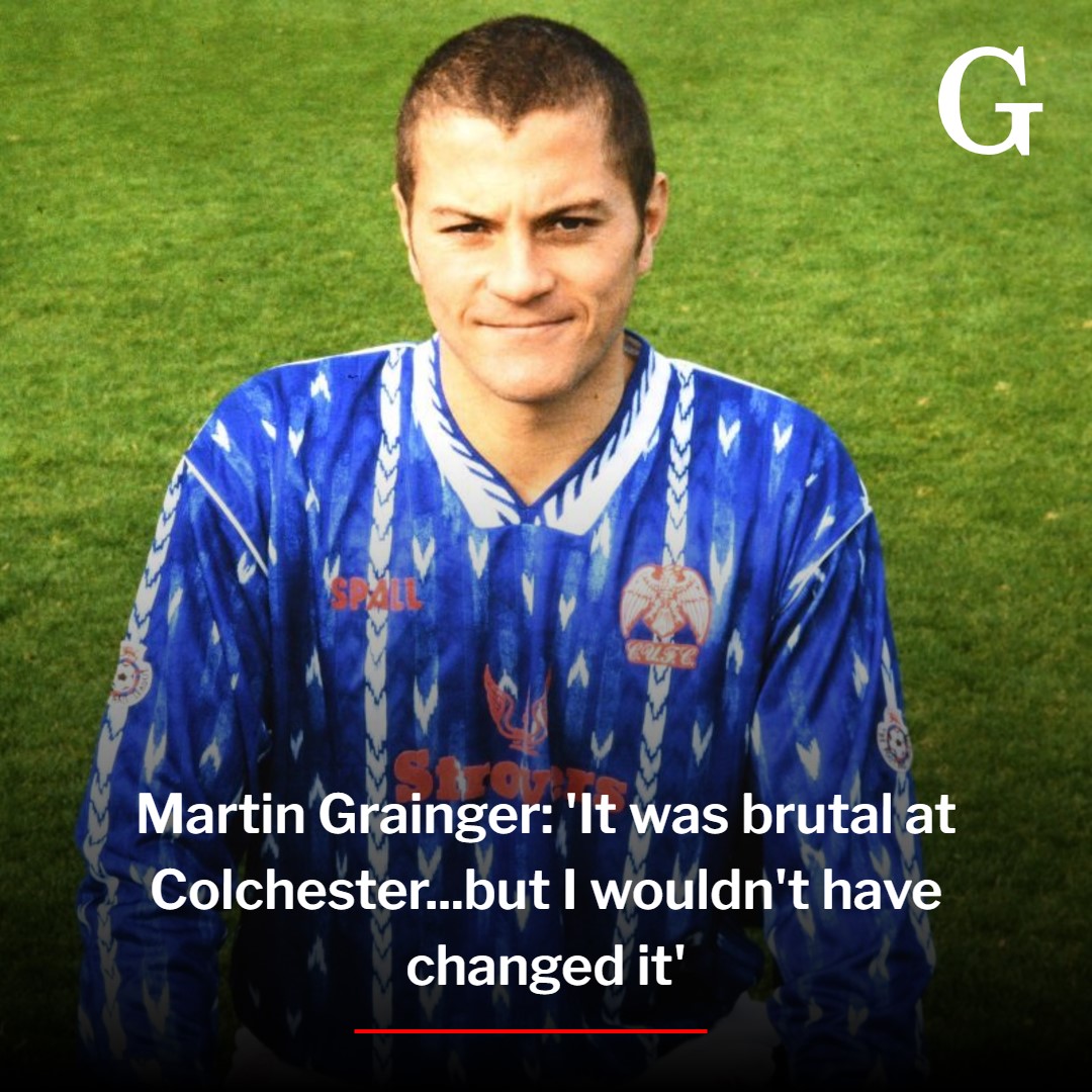 'When I went out on the field, it was win at all costs'

Ex-Colchester United and <a href="/BCFC/">Birmingham City FC</a> defender <a href="/MrMRG3333/">Martin Grainger</a> about his time at the U's, some high praise for Steve Foley, his hard man tag, his brilliant new book 'Cut Short' and much more #ColU #bcfc ⬇️ 📖

gazette-news.co.uk/sport/25667073…