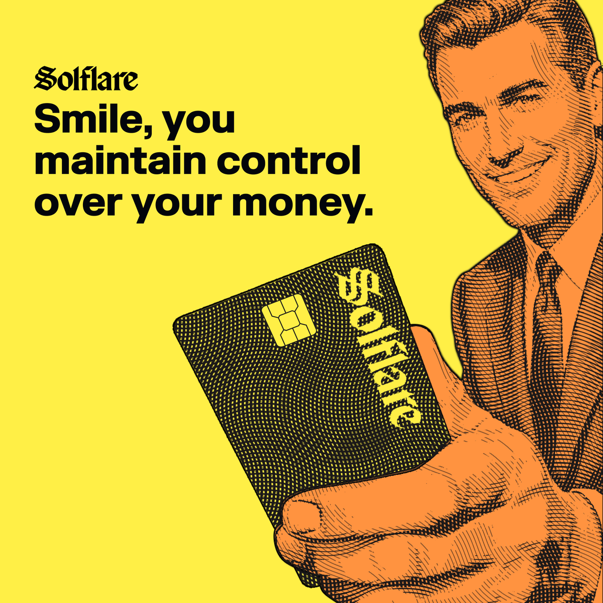 True self-custody meets crypto card.
No top-ups.
No hidden fees.
Tap or swipe anywhere Mastercard works.
<a href="/solflare/">Solflare - The Solana Wallet</a>
That’s the Solflare Card.