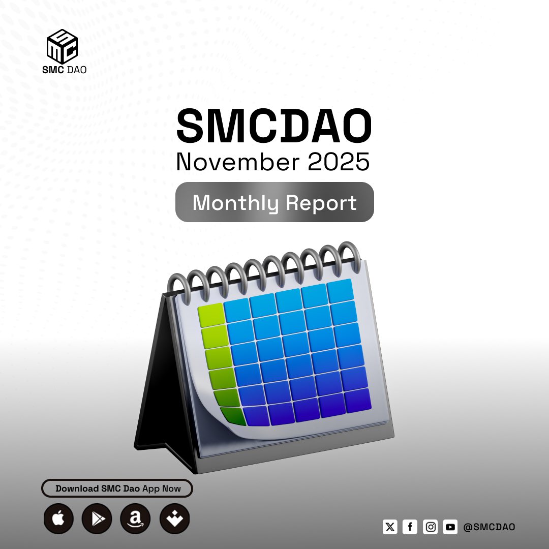 November was a month of leaps and bounds at SMC DAO; from Peniwallet upgrades to Peniremit developments, Stable Naira deployments.

We’re not just building tools.
We’re building an economy.

👇 Read the full update here
medium.com/@smcdao/smc-da…
