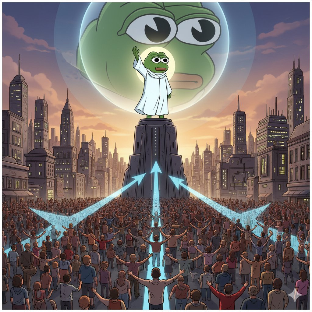 It’s becoming clear: $pfp is about to become the blueprint of this new cycle.
This is where we learn what true organic growth looks like…
How to dominate X,
How to keep the vibe at maximum altitude,
How to stay icy-cool through the harshest market storms —
and still show up