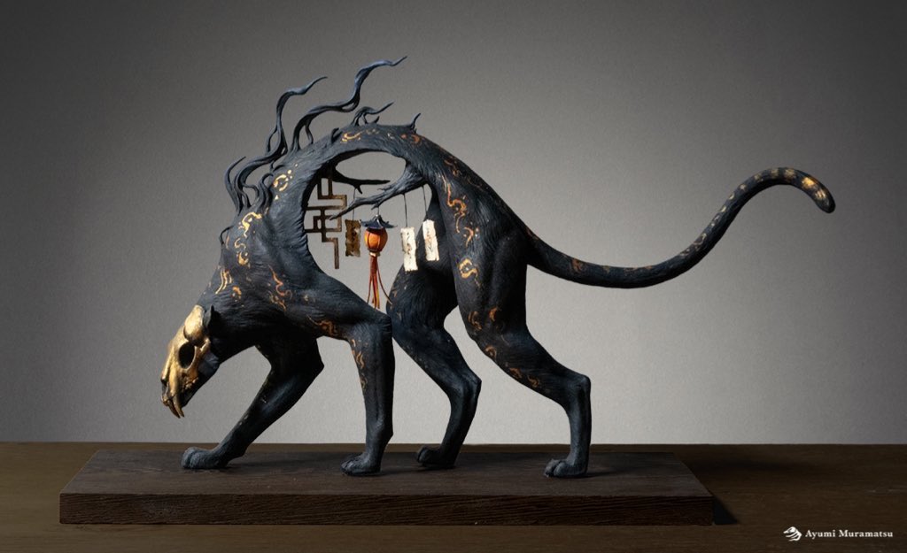 ayumi_M580's tweet image. #12月になったのでフォロワーさんに自己紹介しようぜ

古くから受け継がれたものをテーマに粘土や樹脂を使って生き物を作っています。
今年も残りわずか。よろしくお願いします〜❄️