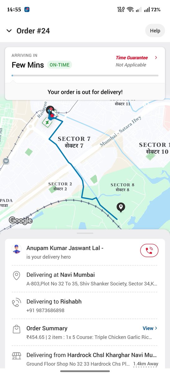 rishabhamresh1's tweet image. Reality of Dominos nowadays...
Order accepted and over phone rider calling that order is cancelled... 
Stupidity from Dominos .. Disgusting behaviour.. boycott Dominos...@dominos_india @dominos @Dominos_UK @dominosbrasil
