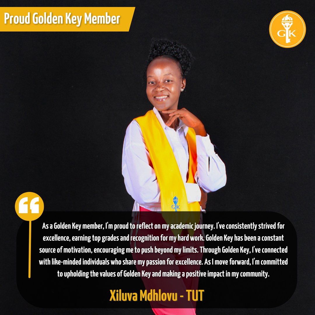 🌟 Member Spotlight 🌟

Hear directly from our members about their Golden Key journey, achievements, and experiences.

#yesGK #proudGKmember
