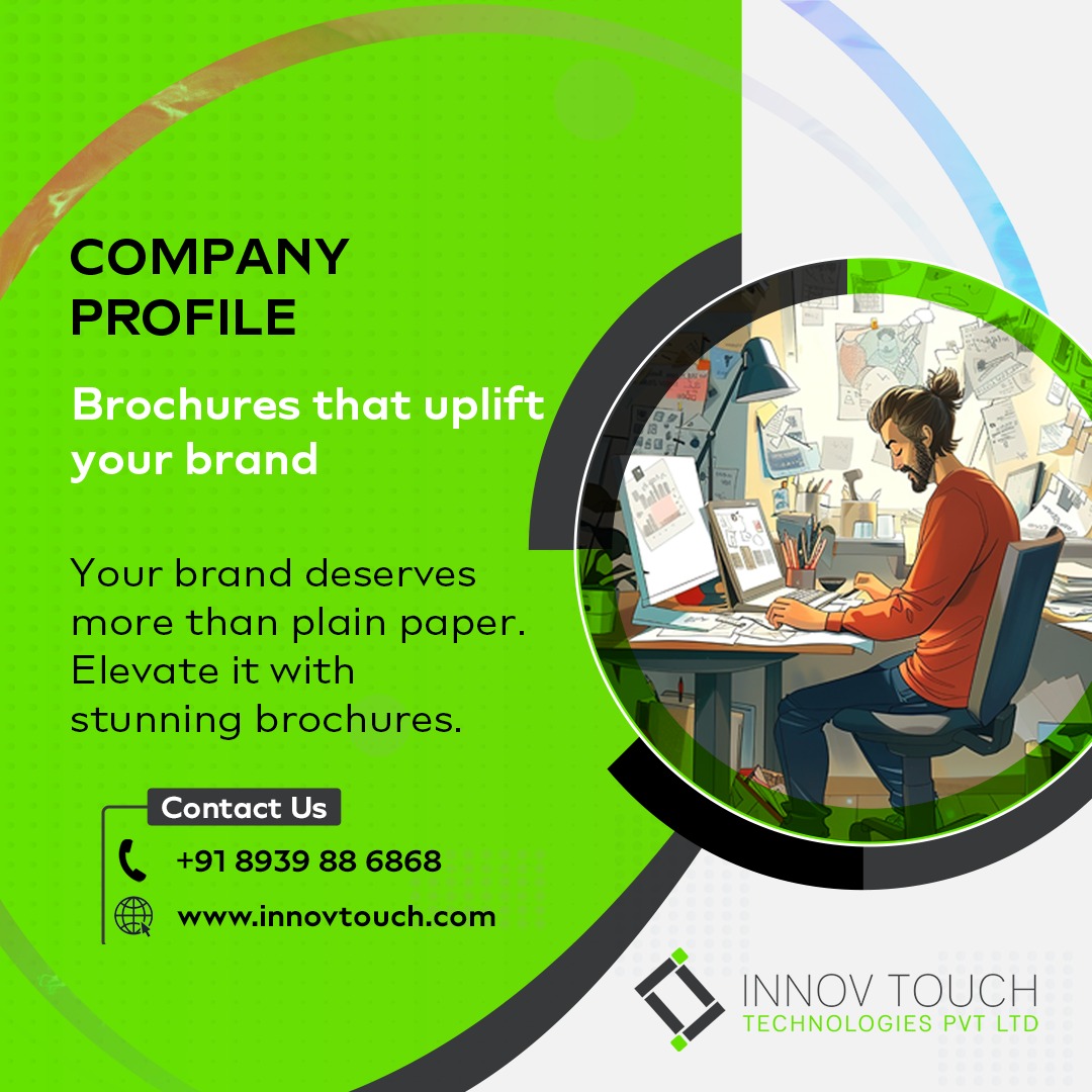 InnovTouch's tweet image. Elevate your brand with brochures that make an impact.

At Innov Touch Technologies Pvt Ltd, we turn ideas into stunning designs that speak for your business.

📞 +91 8939 88 6868 | 🌐 innovtouch.com

#webdevelopment #webdesign #webdeveloper #html #website #coding