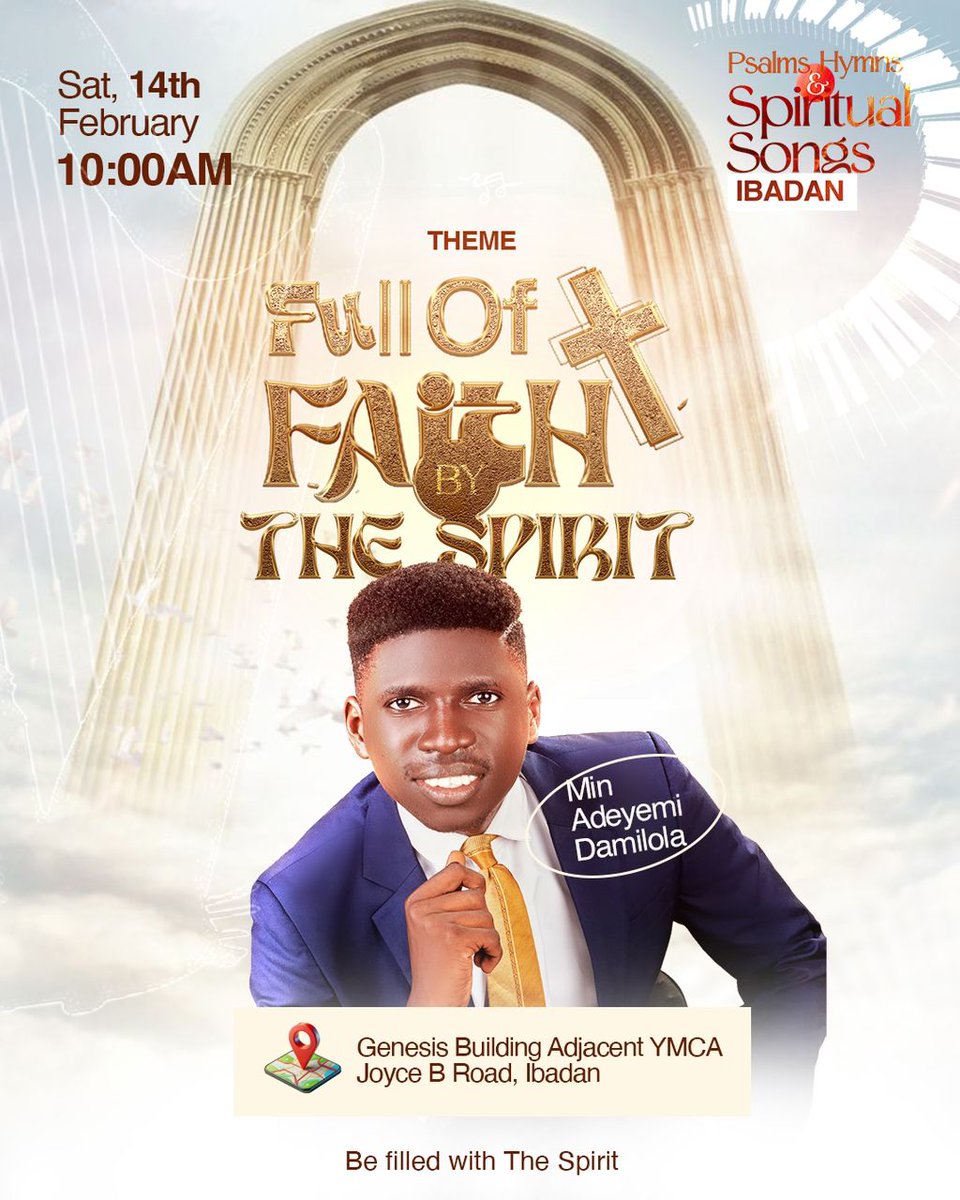 mp3_dami's tweet photo. Psalms, Hymns and Spiritual Songs is time of Deep Worship. This meeting will be holding next year in the City of Ibadan. https://t.co/Ky6KFEpYnR