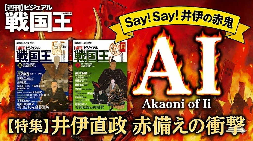 週刊ビジュアル戦国王™【公式𝕏】📚️🏯🏹 (@sengokuoh) / Posts / X