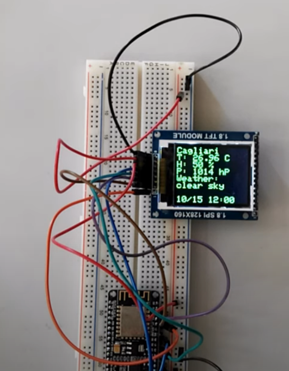 techrmcom's tweet image. 🚀 Check this out! Weather station project with ESP8266 and TFT display: real-time monitoring of weather forecasts by @techrmcom: techrm.com/weather-statio… 🔗 Check the details here! #RaspberryPi #Electronics #DIYProjects #ESP32