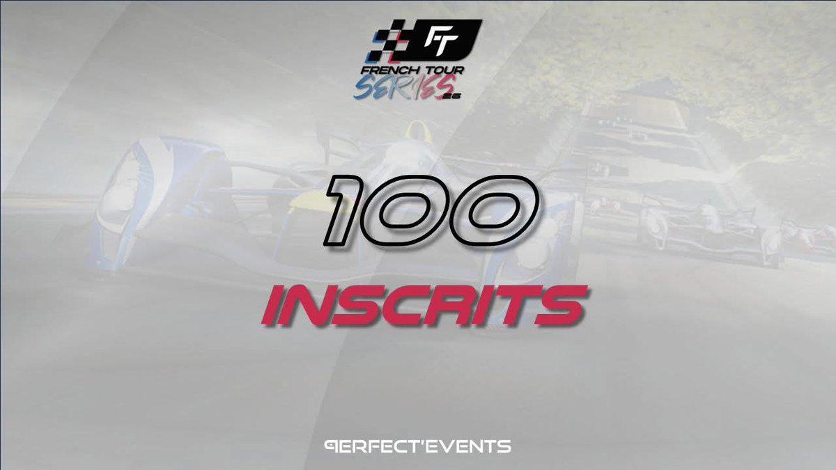 FrenchTC_'s tweet image. 🇫🇷 𝗙𝗥𝗘𝗡𝗖𝗛 𝗧𝗢𝗨𝗥 𝗦𝗘𝗥𝗜𝗘𝗦 𝟮𝟬𝟮𝟲

💯 En moins de 48 heures, vous êtes déjà plus de 100 pilotes à être inscrits aux sélections des FTS26 !

🔥 Cette saison est plus folle !

🔗 Infos et inscriptions sur le Discord de la Perfect'Events 👇
discord.com/invite/zDBgN5S…