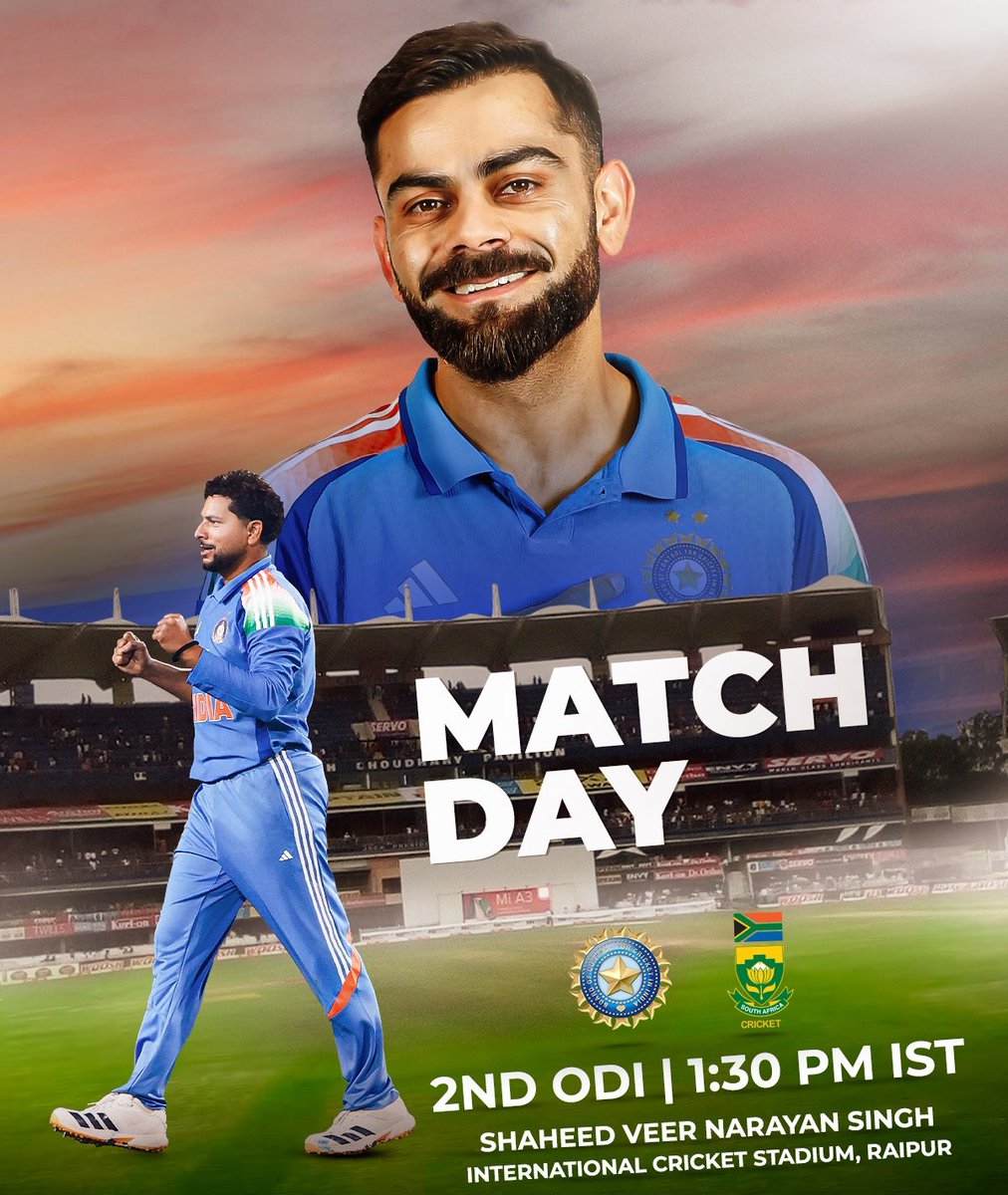 South Africa’s tour of India 2025 continues today with the 2nd ODI, starting at 1:30 PM IST. India leads the three match series 1–0 and the pre match odds on <a href="/Gamblr_io/">Gamblr</a>  are already getting interesting:

Match Winner (Incl. Super Over)
• India - 1.38x
• South Africa - 2.80x