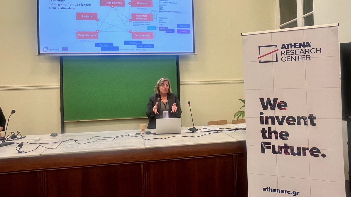 athenaRICinfo's tweet image. 📢 Thank you to everyone who joined us in person and online for the discussion on the #BarcelonaDeclaration! The strong engagement confirms the growing momentum for #OpenScience and #OpenResearch in Greece.

🔗 Learn more: bit.ly/48fIVeP
#AthenaRC