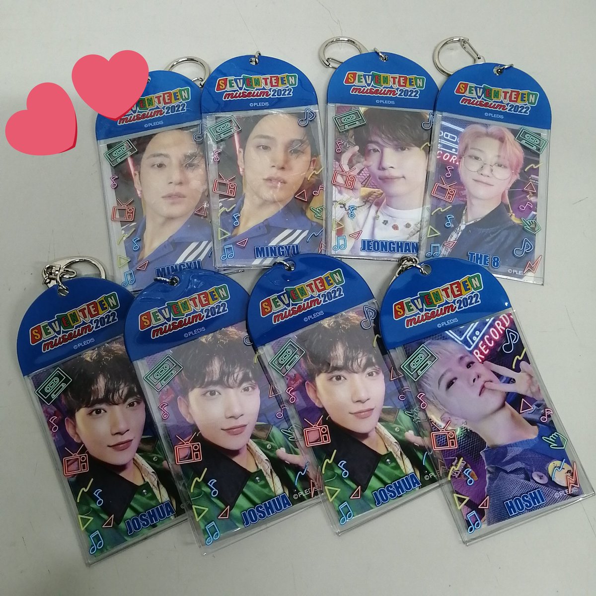 入荷情報】 ✧#SEVENTEEN✧ SEVENTEEN MUSEUM 2022 のトレカキーリング
