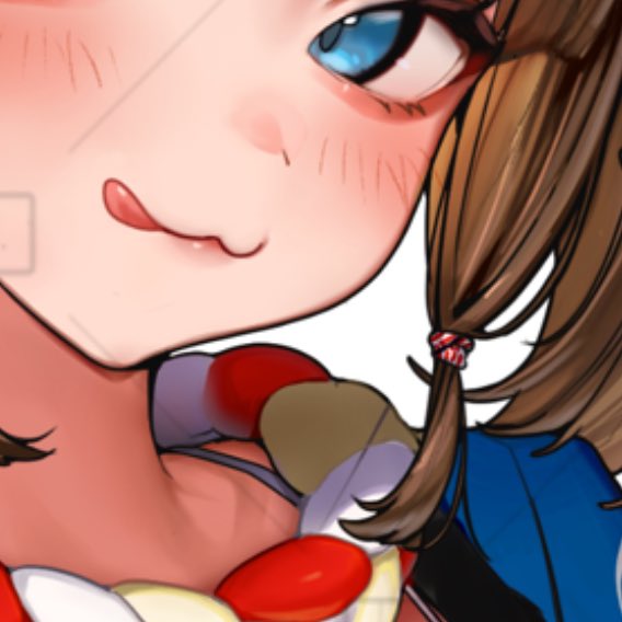 濃い暗い色で線画のキワを塗るので線画の時点でもやったらいいんでね?て思って最近引用の方法試してるんよね 