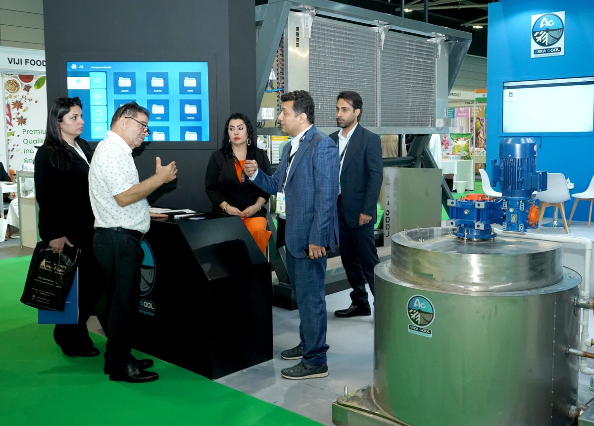 🟠 وسط اهتمام كبير وحضور ملفت وتنظيم أكثر من رائع يفتتح معرض #اجرو_فوود_عمان أبوابه في يومه الأخير الساعة 11 صباحا

اكتشف التقنيات الحديثة في مجال الزراعة والغذاء في يومه الأخير 

📍مركز عُمان للمؤتمرات والمعارض
🕚 11:00ص ــ 7:00م 
🗓 1 - 3 ديسمبر 2025م

📲سجل زيارتك الآن :