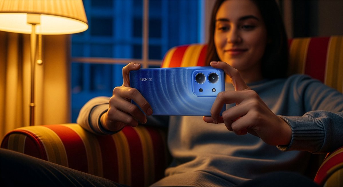 sandeep9sarma's tweet image. Introducing the #REDMI15C 5G  #2026KaBigBoss

Largest and smoothest display in the segment
6000mAh large battery capacity 
7.99mm Slim
33W Fast Charging (33W Charger In-Box)
Head-turning Royale Design

Starts at ₹12,499