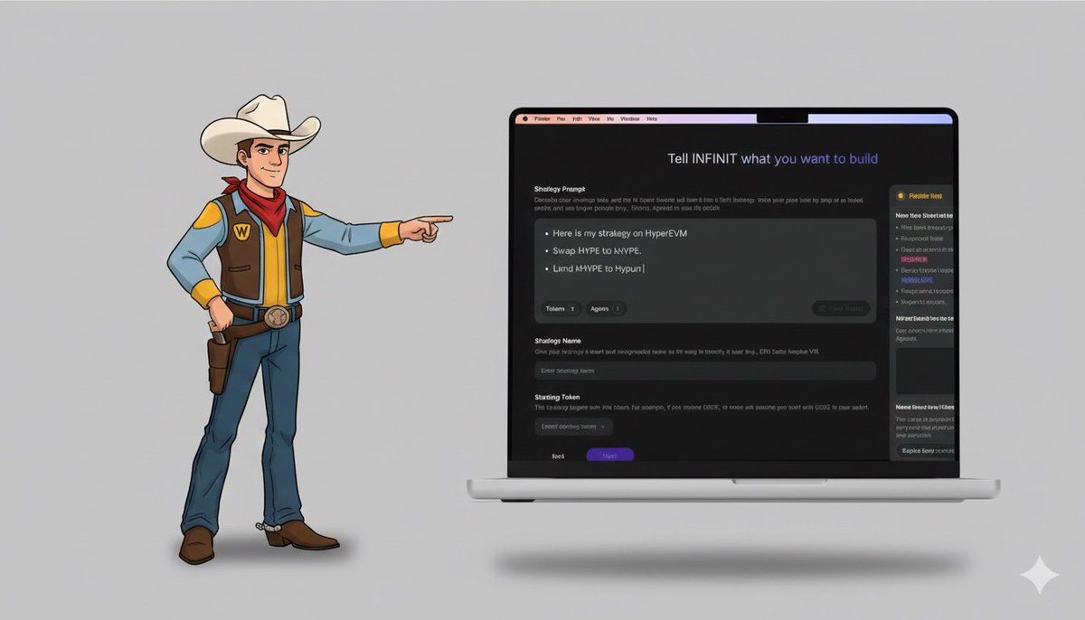 web3yinks19's tweet image. Some days the market feels like it’s sprinting and everyone else is stuck jogging.

By the time you line up the steps, the opportunity has already shifted somewhere else.

That’s exactly where INFINIT steps in differently.

Instead of forcing you to babysit charts, compare pools,…