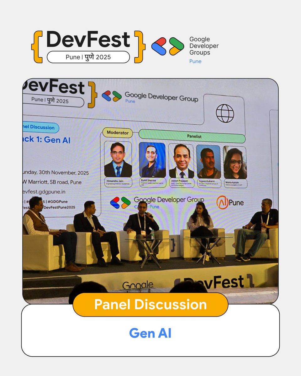 Google Developer Group Pune tweet media