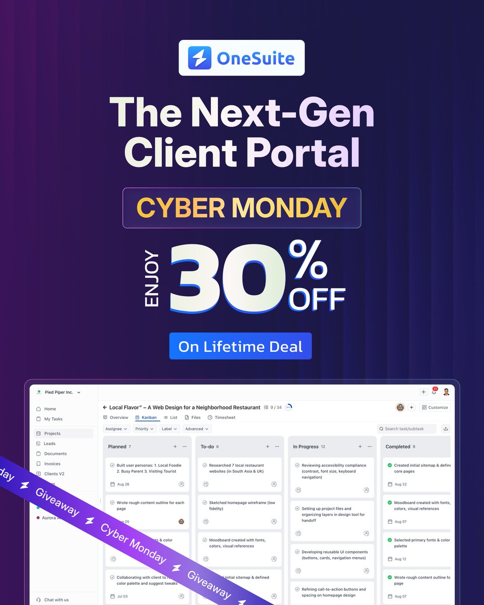 OneSuite for Agencies & Productized Services tweet media