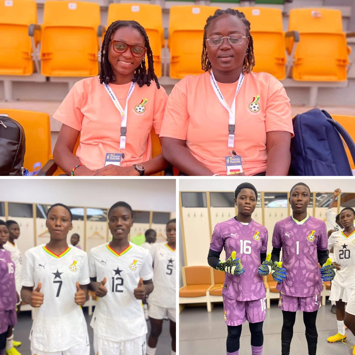 ayisha_reports's tweet photo. Ghana’s U-15 girls kept their goal feast rolling at the 2025 CAF African Schools Football Championships, smashing Niger 7–0 to book their place in the next round.

2 Games ✅ 
12 Goals scored ⚽️
0 goals conceded 🧤

#AyishaReports 
#GhanaFootball | #GhanaU15Girls | #AFSC2025 https://t.co/KT3NNuqyoQ