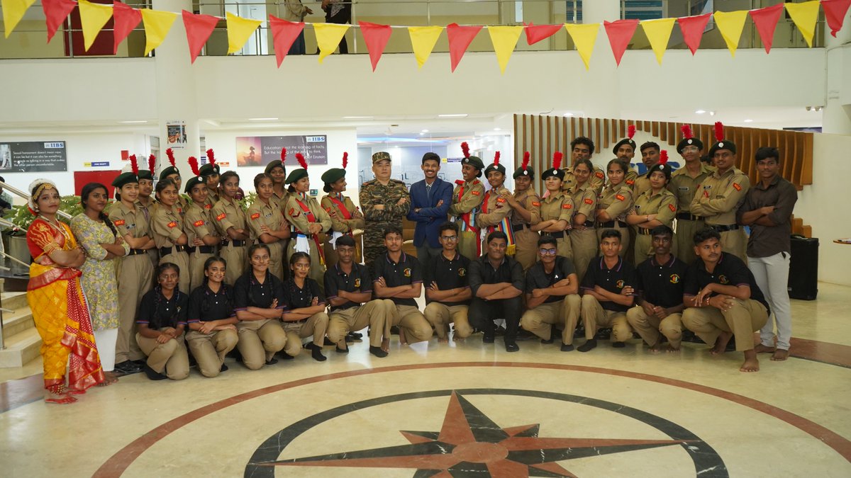iibsonline's tweet photo. 🎖 NCC Day Celebration

NCC Day, or #NationalCadetCorps Day, was proudly celebrated on our #IIBSBengaluru campus by our enthusiastic UG student cadets.

#NCCDay #NationalCadetCorps #IIBSBengaluru #UnityAndDiscipline #NCCCadets #CampusLife #YouthLeadership #Patriotism https://t.co/M3tsv603Hg