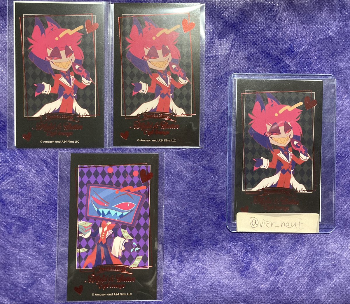 ハズビンホテル ハズビン Hazbin Hotel 箔押しカード 【交換/譲渡】 譲