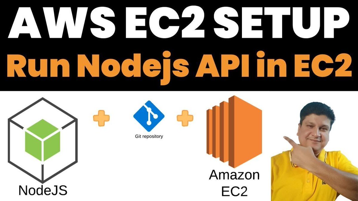 codeonedigest's tweet image. Create EC2 Instance in AWS | Deploy &amp;amp; Run Nodejs JavaScript API in EC2 Server | #awsec2 #nodejs
youtu.be/Ctq-WBMtnD0

#AWS #EC2 #AWSEC2 #NodeJS