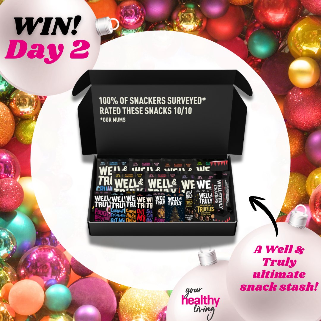 YHLMag's tweet image. 🎄 #YHLAdvent DAY 2🎄
#WIN this absolutely delicious ULTIMATE SNACK STASH from @_wellandtruly 🍫 ❄️ TO ENTER: Follow us both &amp;amp; RT - Simple! #Giveaway closes 11:59pm 03/12/25. UK only. Also open on FB &amp;amp; IG. Full T&amp;amp;C's online #Competition #WellAndTruly