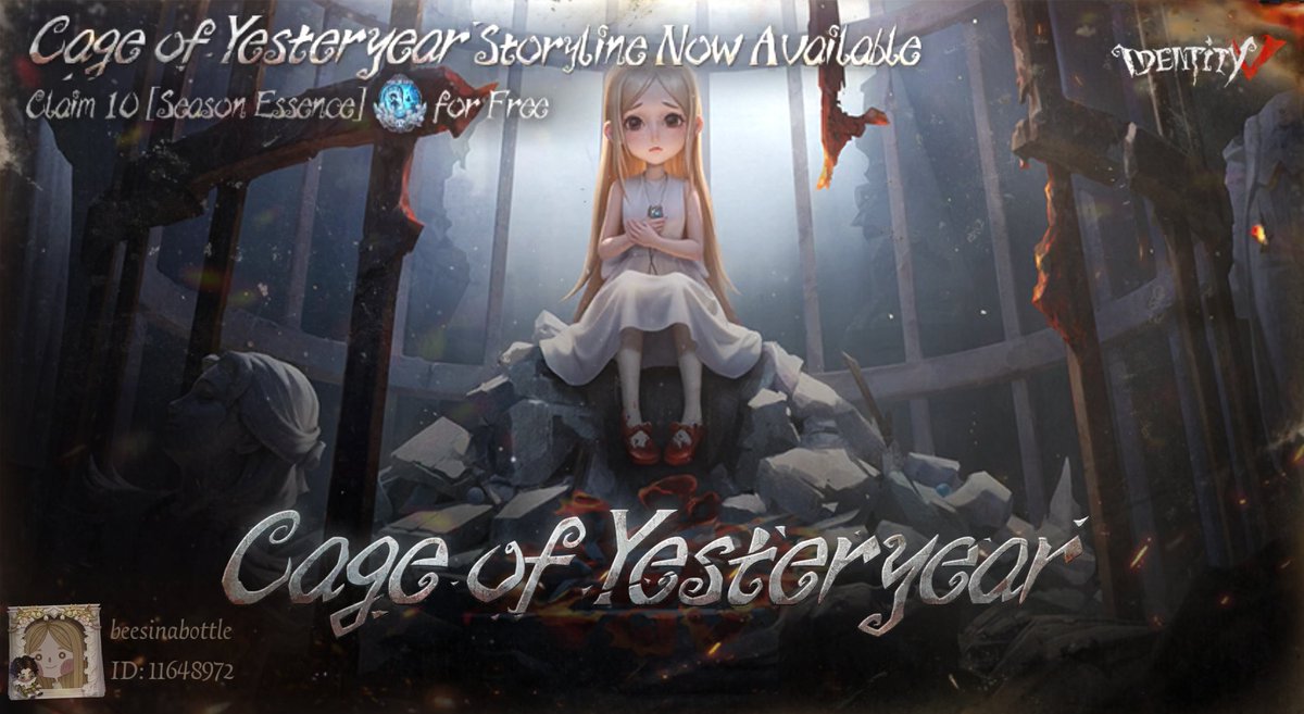 literallywhoami's tweet image. I'm playing Identity V. Fancy a game?