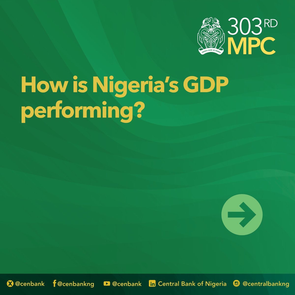 cenbank's tweet image. What you need to know about the 303rd MPC Decisions.

Kindly visit the CBN website to read more : cbn.gov.ng/Out/2025/CCD/F…

#MPC
#CBN