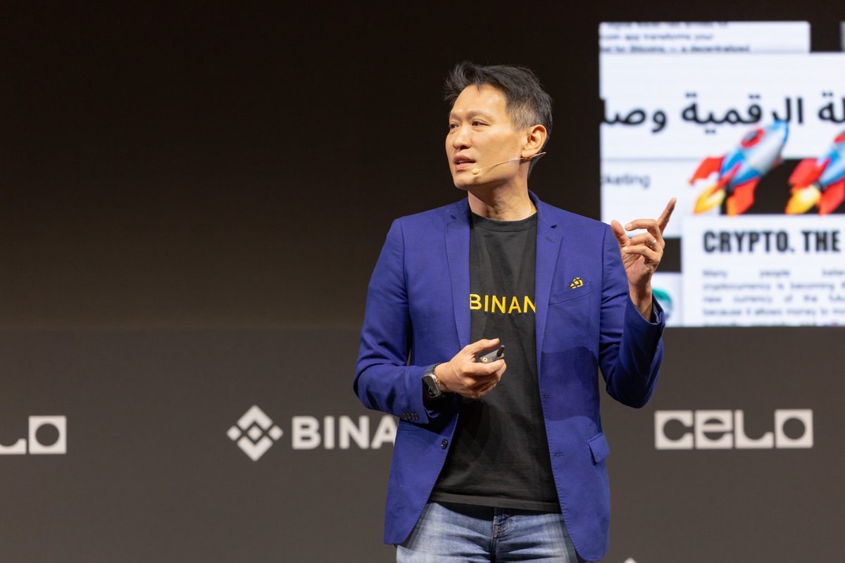binance's tweet image. Kicking off #BinanceBlockchainWeek on a high note!

"The US has gone from being anti-crypto to wanting to become the crypto capital of the world. It's not only large economies making this move, smaller countries are leading the way too. 

Take Bhutan, for example, which is…