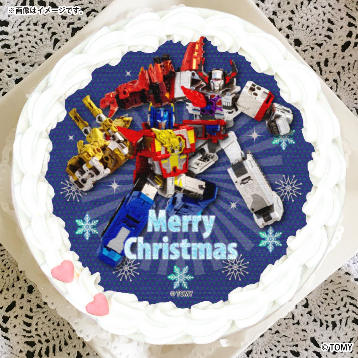 🎅🦒『#トランスフォーマー #ワイルドキング』🦖🎄 クリスマスケーキ