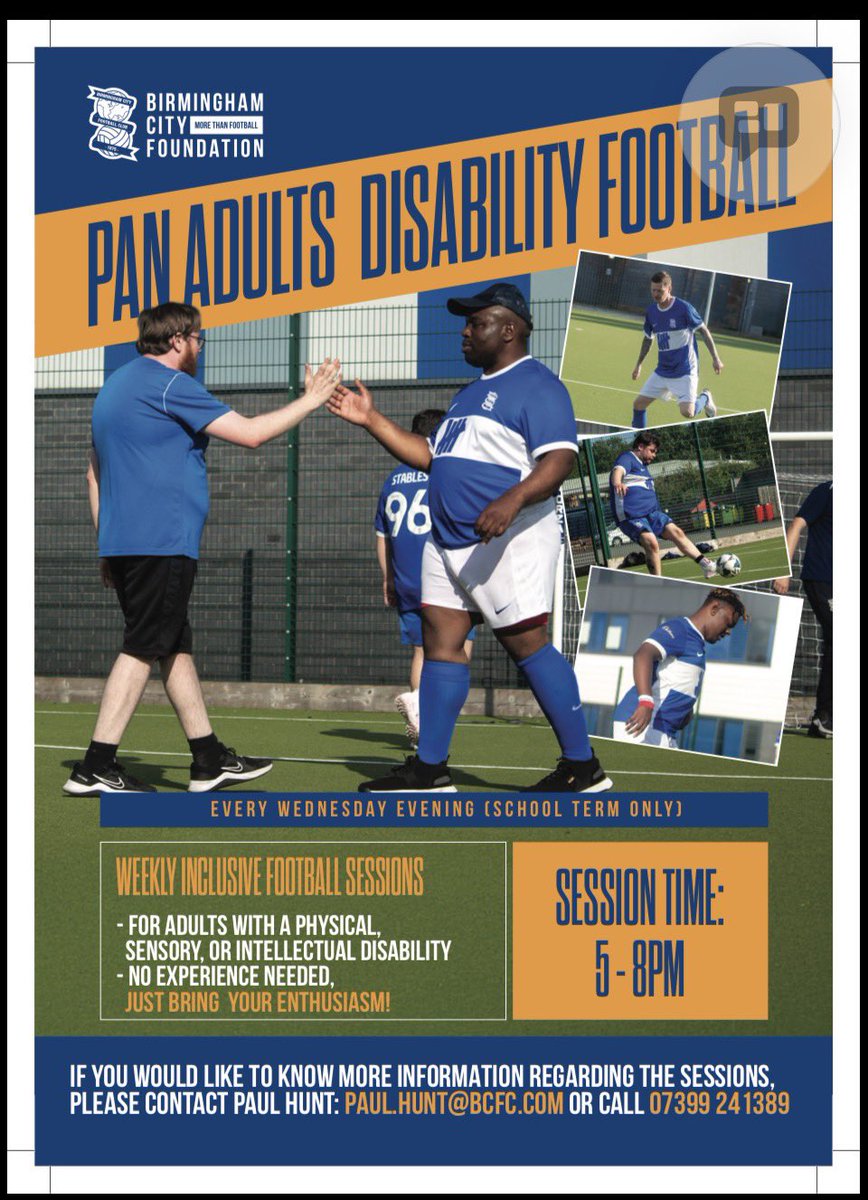 Birmingham City Official Disabled Supporters Club tweet media