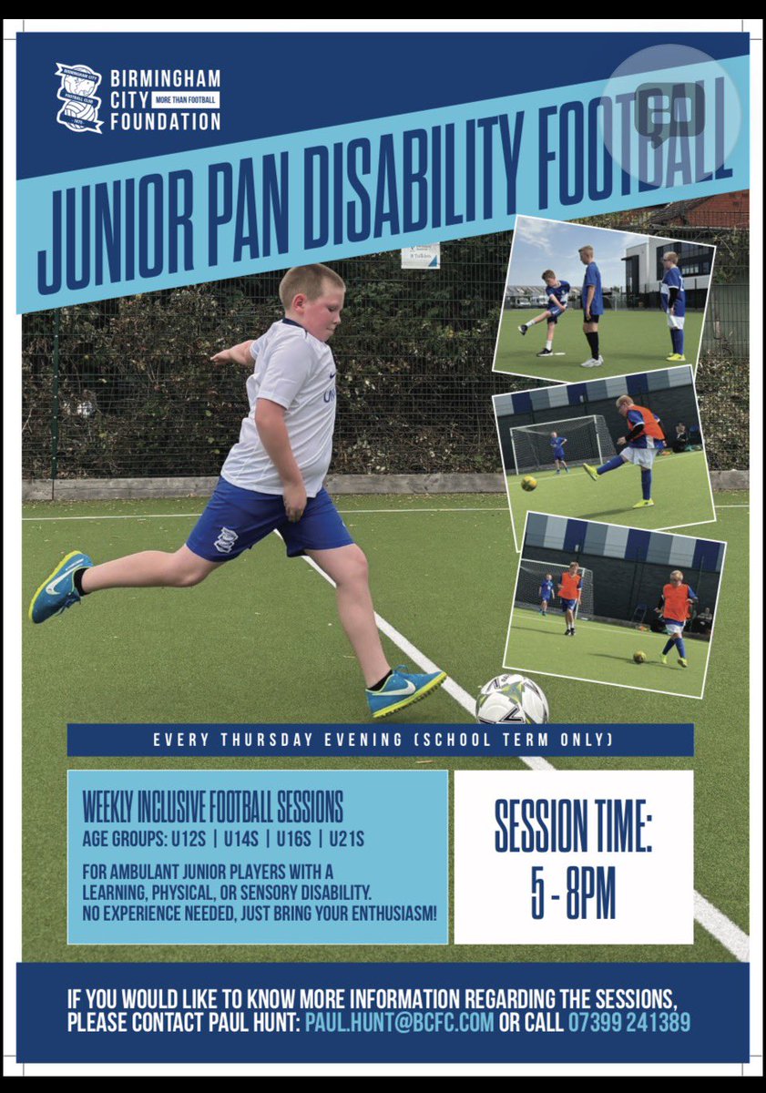 Birmingham City Official Disabled Supporters Club tweet media